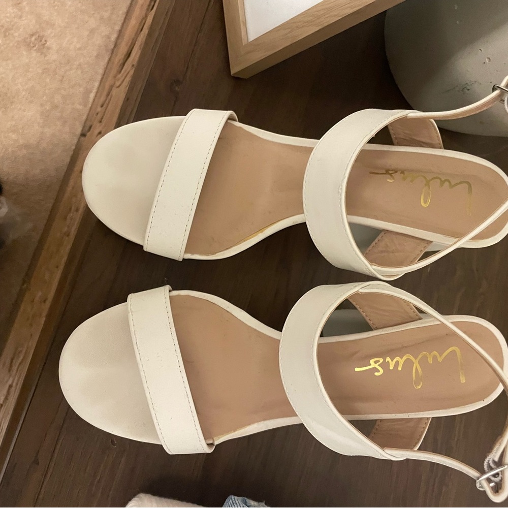 Elegant White Women's Sandals